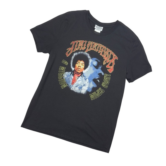 The Karl Ferris Collection Jimi Hendrix A Million Miles Away Graphic T-shirt - Picture 2 of 9